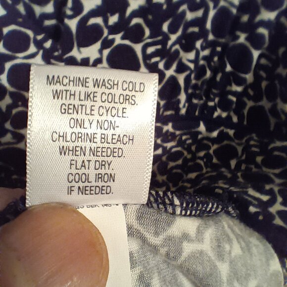 Elle White and Black Mini Dress Size X Small - Picture 8 of 9